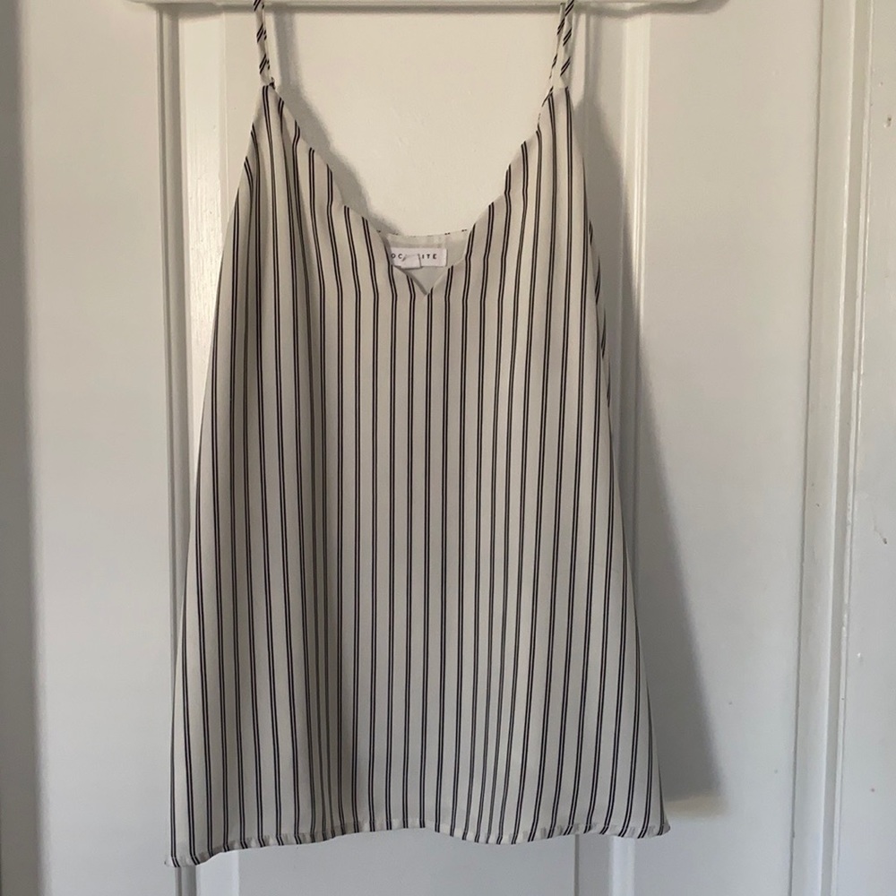 Scalloped Tank Top Blouse